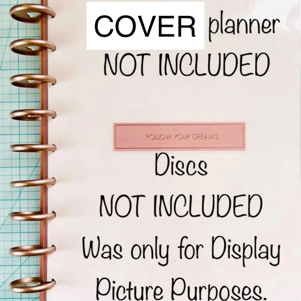 Micro Happy Planner Notes Inserts Lines weekly layout